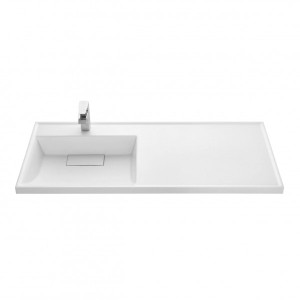 Фото спереди умывальника Акватон Лондри 120 L