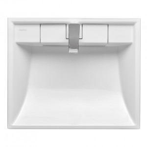 Фото сверху умывальника Акватон Рейн 60