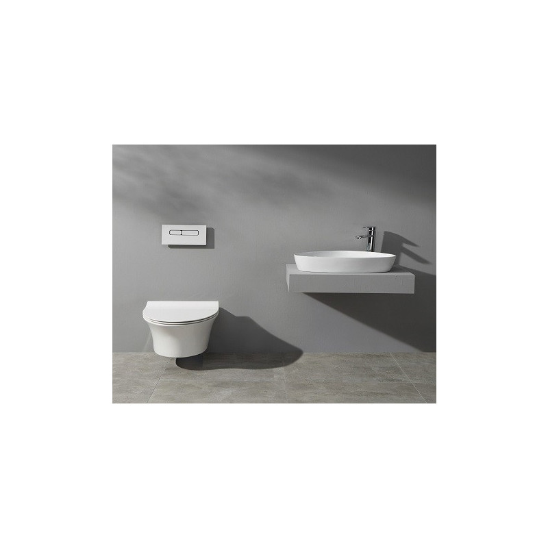 Унитаз подвесной Ceramalux CL 2100  в интерьере