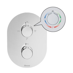 Смеситель Ravak CR 067.00 X070075 термостатический