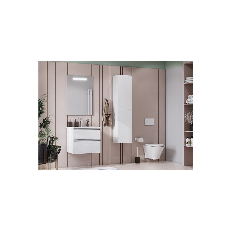 Зеркало Roca The Gap 80х85 на стене