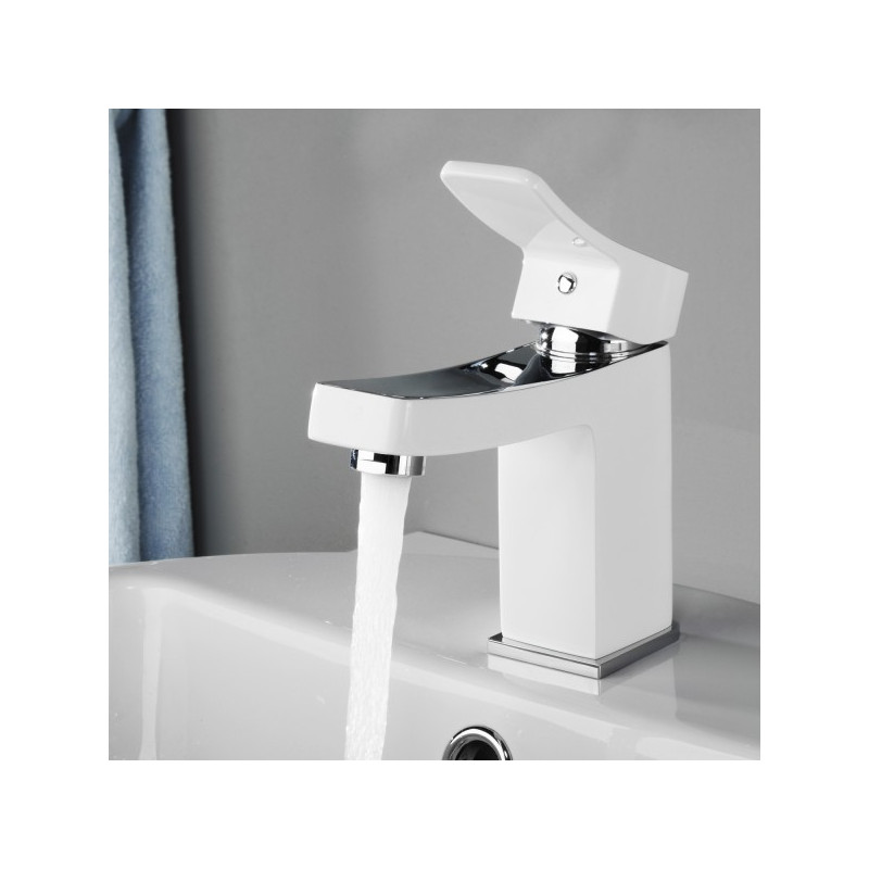 Смеситель Wasserkraft Aller 1063WHITE вид с