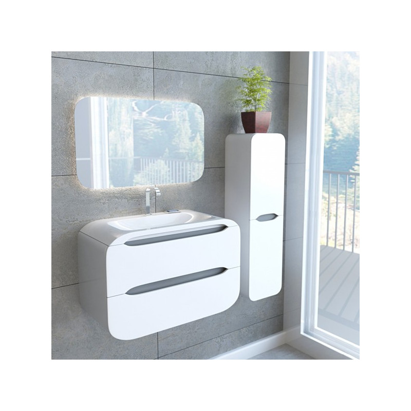 Фото в интерьере умывальника Andrea Neon 800