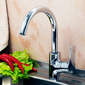 Смеситель Wasserkraft Lippe 4507 в интерьере