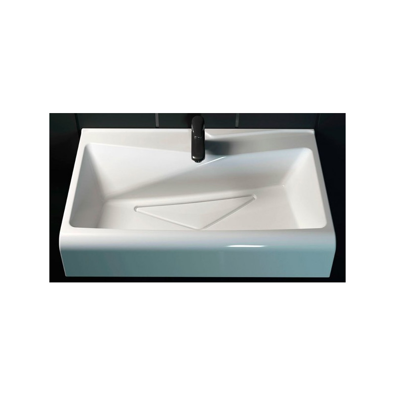 Фото спереди умывальника Andrea Lambo 700