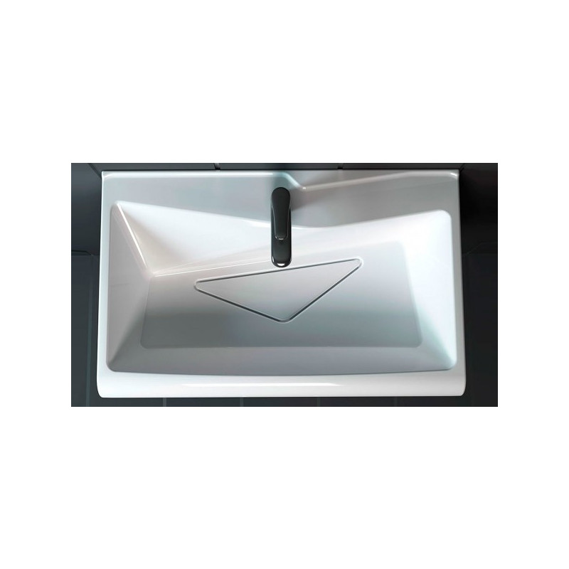 Фото сверху умывальника Andrea Lambo 700