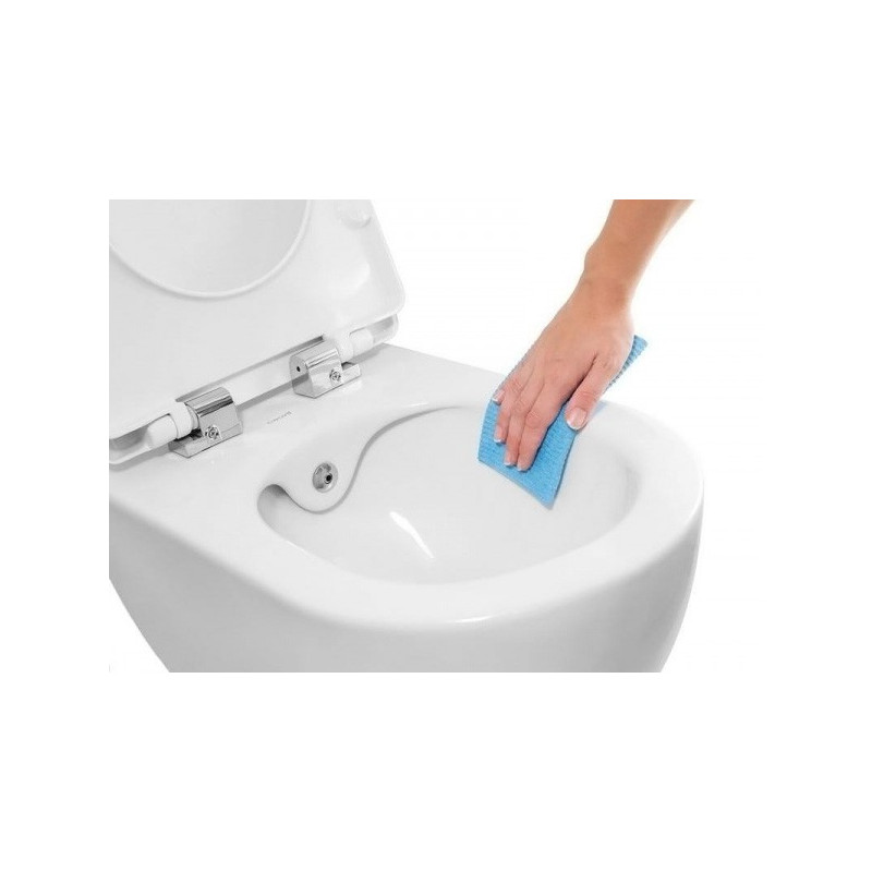 Унитаз подвесной Creavit Free FE322-34CB00E-0002 чистка