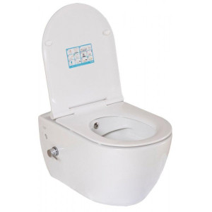 Унитаз подвесной Creavit Free FE322-34CB00E-0002 внутри