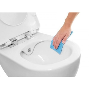 Унитаз подвесной Creavit Free FE322-34CB00E-0002 чистка