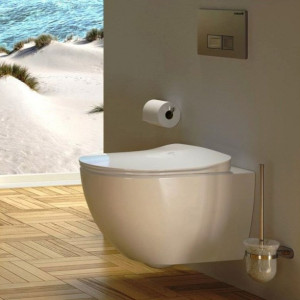 Унитаз подвесной Creavit Free FE322-34CB00E-0002 в интерьере