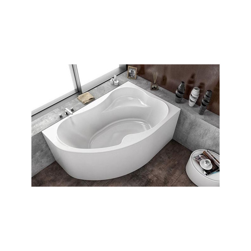 Ванна акриловая Kolpa San Lulu 170x110 R (экран, каркас) в интерьере