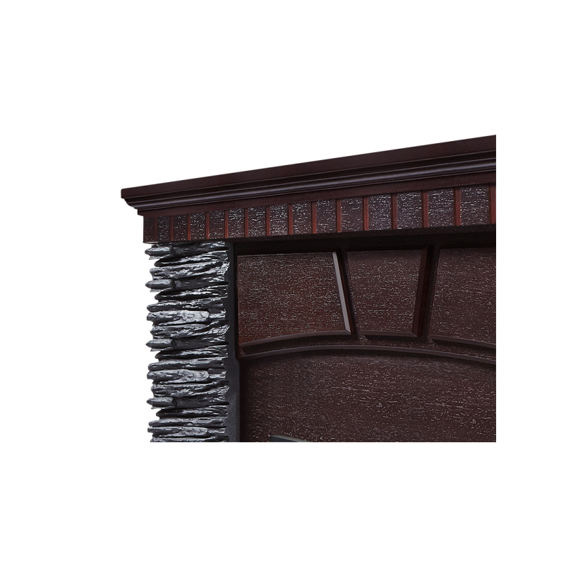 Портал Firelight Porto Classic сланец скалистый черный/венге цвет
