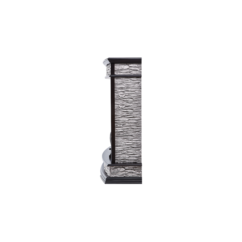 Портал Firelight Scala Classic сланец скалистый серый/венге вид сбоку