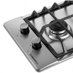 Газовая варочная панель Maunfeld EGHS.32.63CS/G Inox ручки