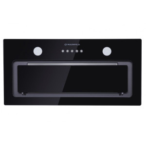 Вытяжка Maunfeld Trapeze 601GG Black спереди