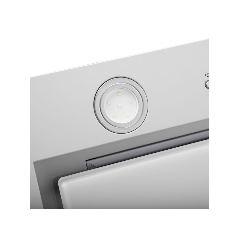 Вытяжка Maunfeld Trapeze 602IG White свет