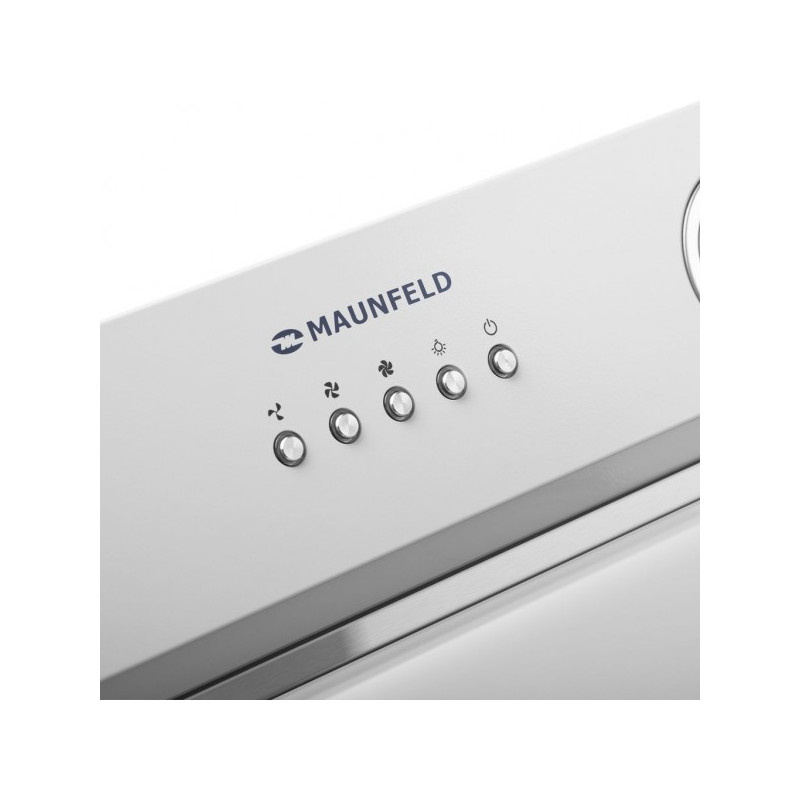 Вытяжка Maunfeld Trapeze 602IG White кнопки