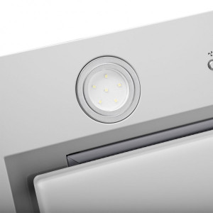 Вытяжка Maunfeld Trapeze 602IG White свет