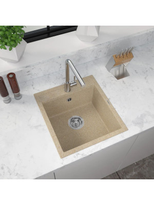 Кухонная мойка ZorG Como 46 песчаный берег интерьер