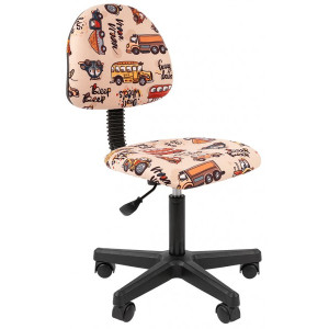 Кресло компьютерное Chairman Kids 104 черный/автобусы