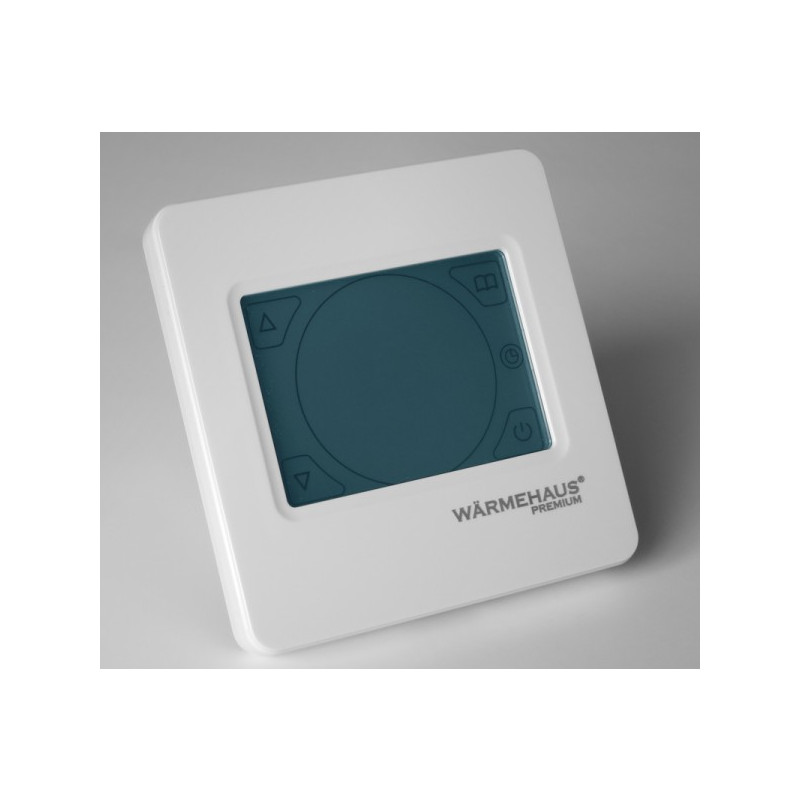 Терморегулятор Warmehaus Touchscreen белый - общий вид