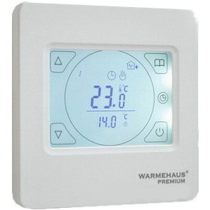 Терморегулятор Warmehaus Touchscreen белый