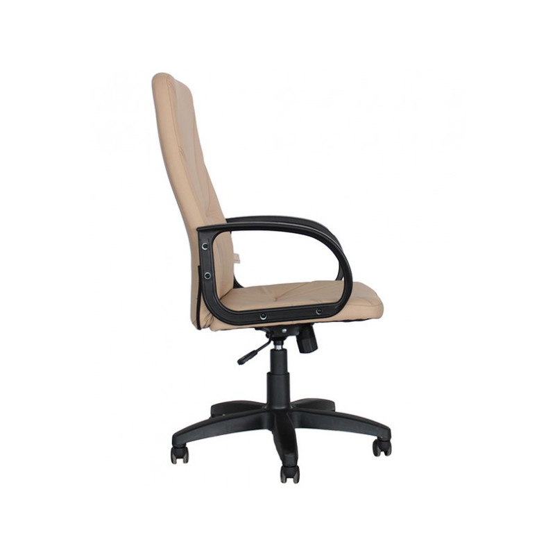 Кресло компьютерное King Style KP-37 слоновая кость вид сбоку