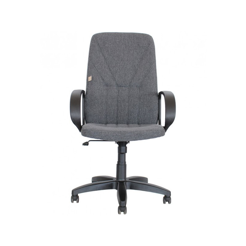 Кресло компьютерное King Style KP-37 серый (ткань) вид спереди