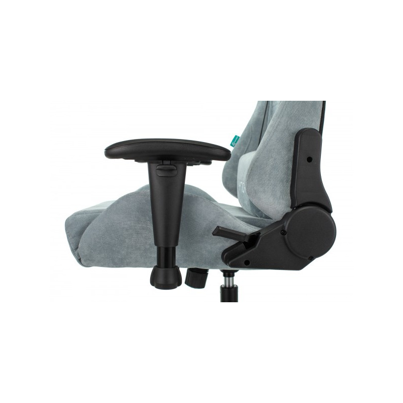 Кресло геймерское Бюрократ Viking Knight серо-голубой подлокотники