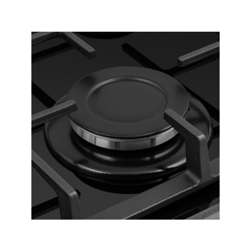 Газовая варочная панель HOMSair HGG433BK Black конфорка