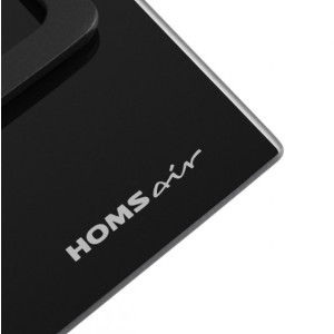 Газовая варочная панель HOMSair HGG433BK Black сбоку