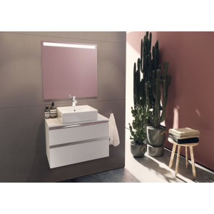 Умывальник Roca The Gap 60x42 в интерьере