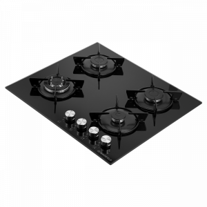 Газовая варочная панель Maunfeld EGHG.64.13STS-EB Black из закаленного стекла
