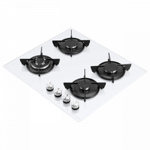 Газовая варочная панель Maunfeld EGHG.64.13STS-EW White из закаленного стекла