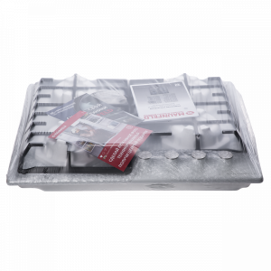 Газовая варочная панель Maunfeld EGHE.64.3STS-EW White в упаковке