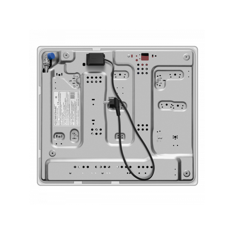 Газовая варочная панель Maunfeld EGHE.64.3STS-EW/G White вид снизу