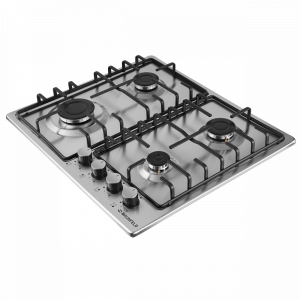 Газовая варочная панель Maunfeld EGHS.64.3STS-ES/G Inox вид сбоку