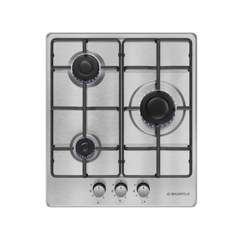 Газовая варочная панель Maunfeld EGHS.43.3STS-ES Inox