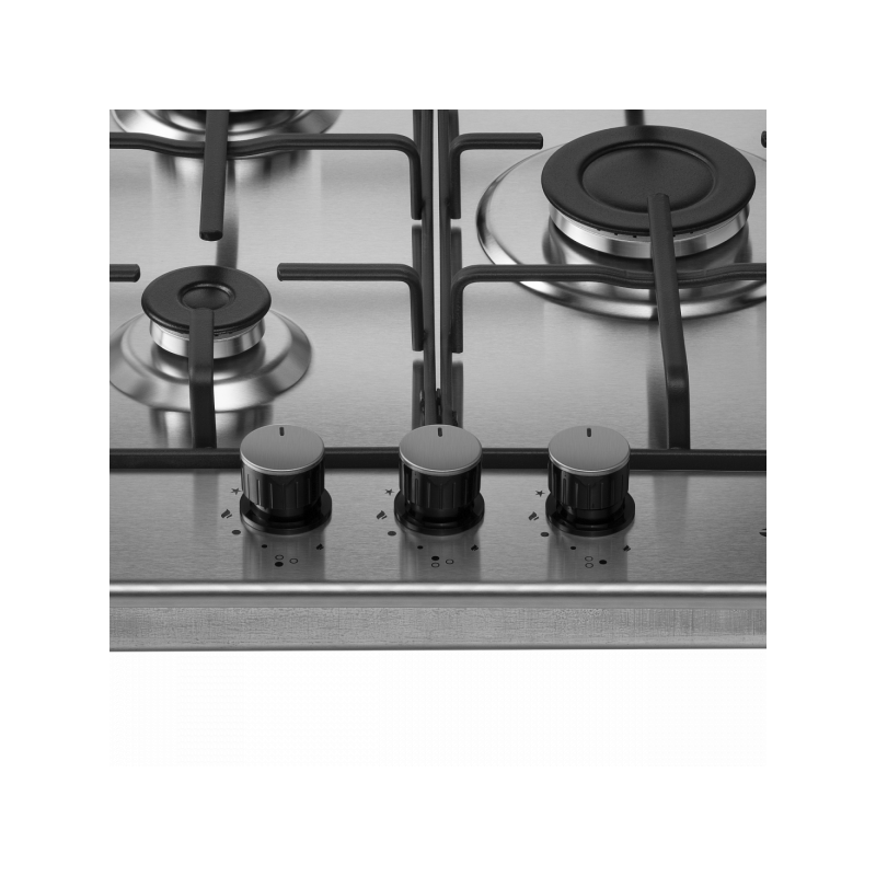 Поворотные переключатели в варочной поверхности Maunfeld EGHS.43.3STS-ES Inox