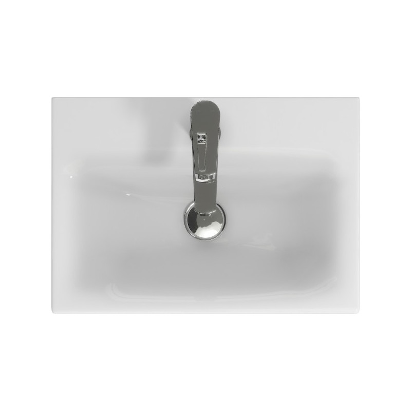 Фото сверху умывальника Cersanit Moduo 50 Slim