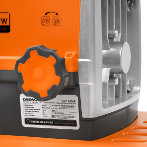 Регулировка степени измельчения в садовом измельчителе Daewoo Power DSR 3000E