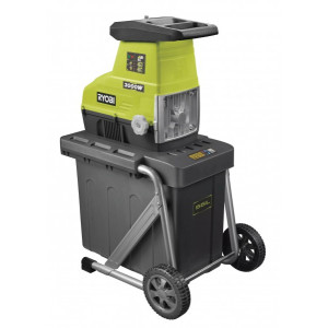 Вид сзади на садовый измельчитель Ryobi RSH3045U