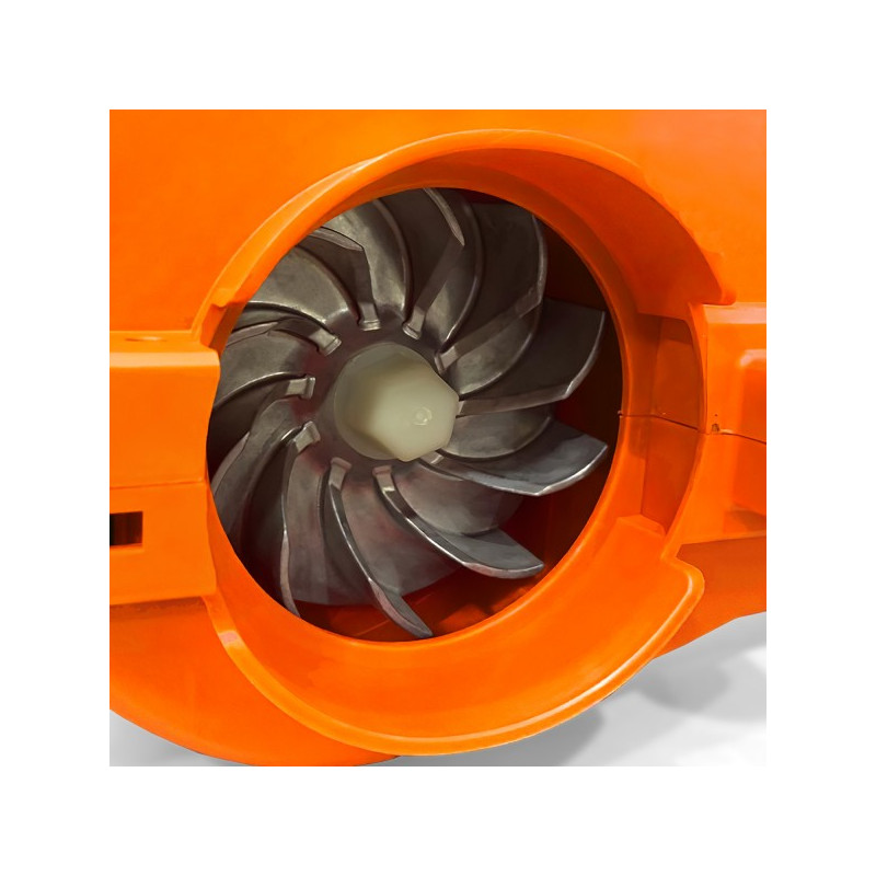 Воздуходувка-пылесос электрическая Daewoo Power DABL 3000E изнутри