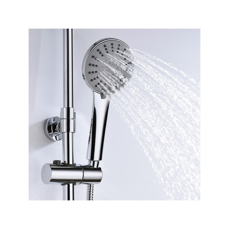 Первая функция душевой лейки системы WasserKRAFT A16601