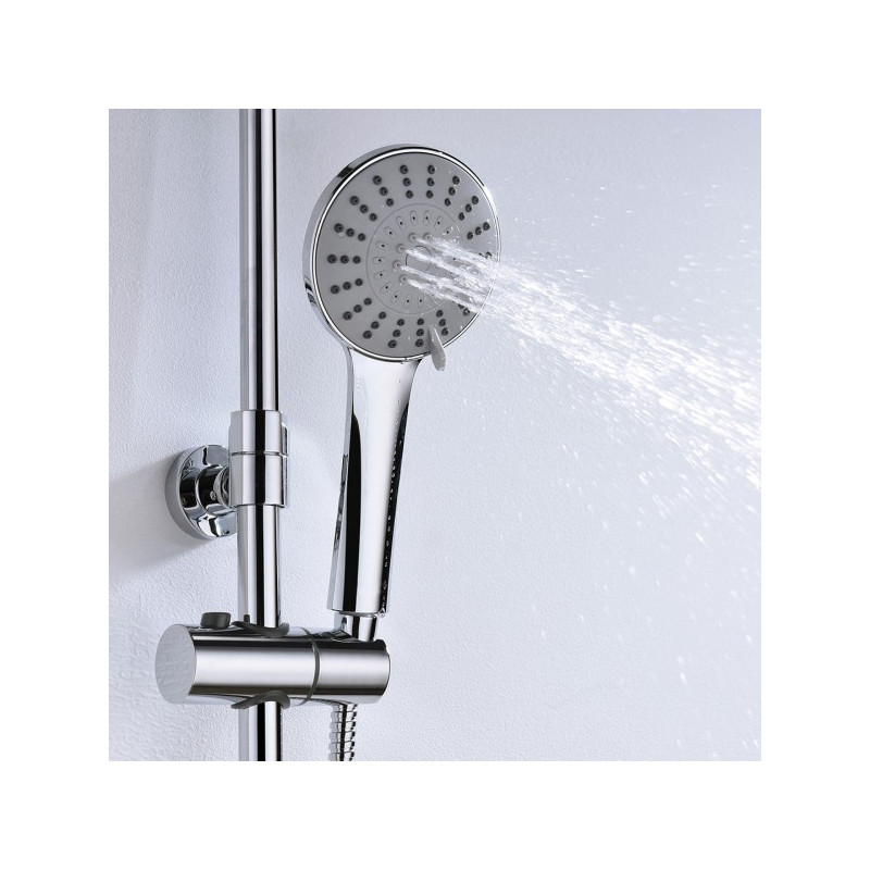 Третья функция душевой лейки системы WasserKRAFT A16601