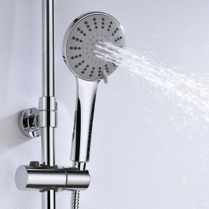 Третья функция душевой лейки системы WasserKRAFT A16601