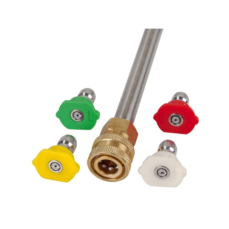 Мойка высокого давления Bort KEX-3500 с разными насадками