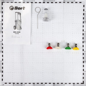 Мойка высокого давления Bort KEX-3500 - комплектация