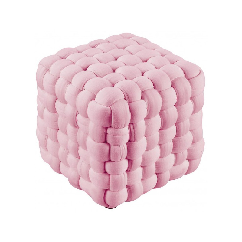 Пуф Halmar Rubik светло-розовый
