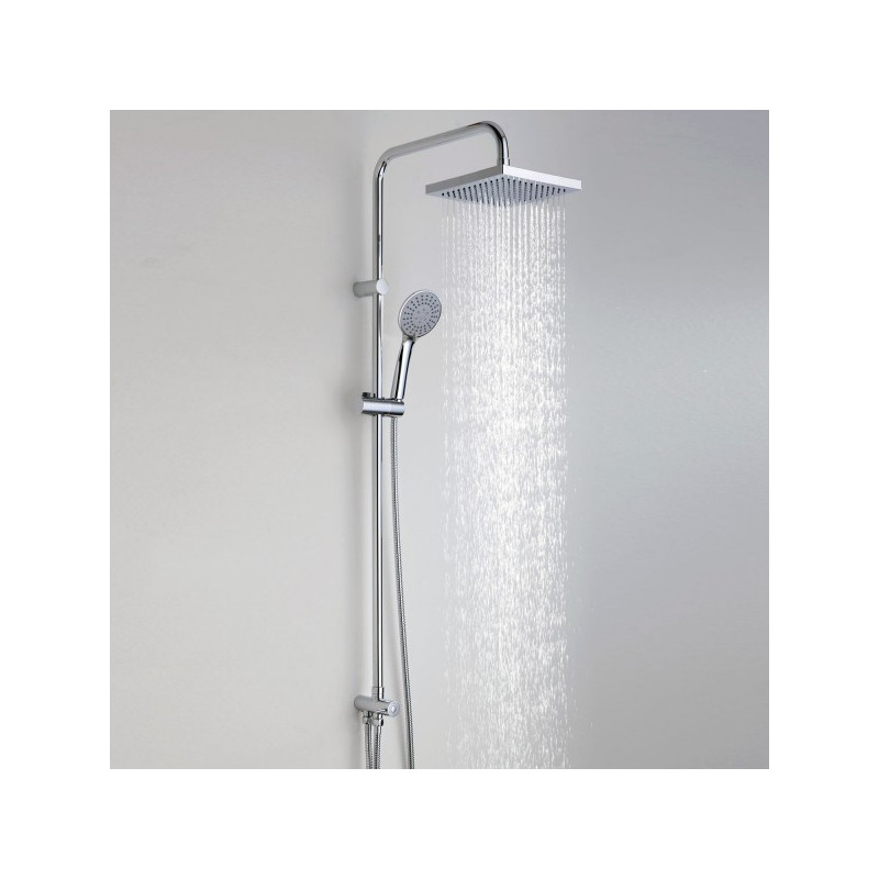 Душевая система WasserKRAFT A017 в интерьере